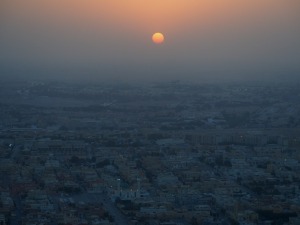 Riyadh sunset